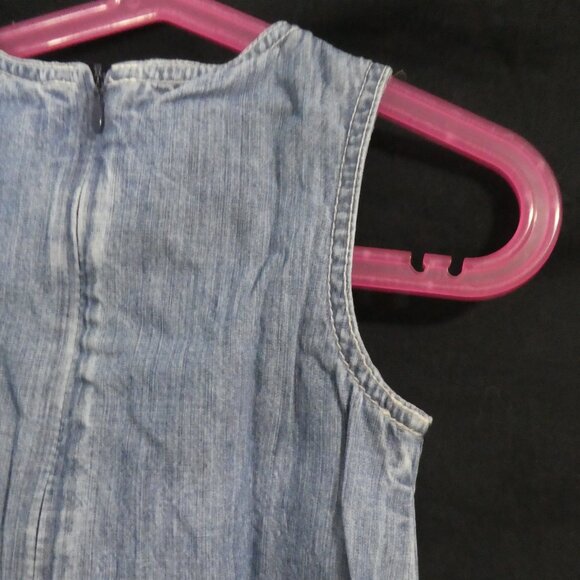 Y2K | BABY GAP - Toddler | 3 years | Casual Sleeveless Denim Dress - Picture 12 of 15